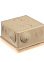 Коробка распаячная 8 вх. ОП 100х100х55мм  IP54 крышка сосна TDM SQ1401-0713 инд. штр-код *1/18