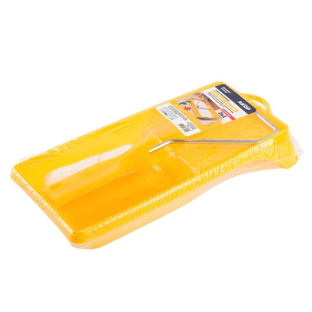 Набор для работ с эмалями: Кюветка 150*290мм +валик-мини полиамид 110мм Акор *1/20