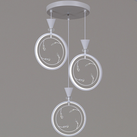 Светильник подвесной светодиодный 05476-0.9-03 WH LED 20W S=6м2  *1/12