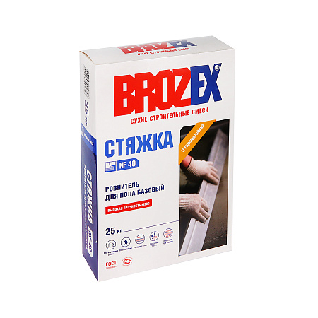 Стяжка для пола NF 40 (М-200) 25кг BROZEX *1/56