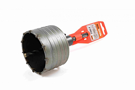 Коронка по бетону  90мм ударная твердосплавная центрирующее сверло (NC-CB110090) NovoCRAFT *1/4