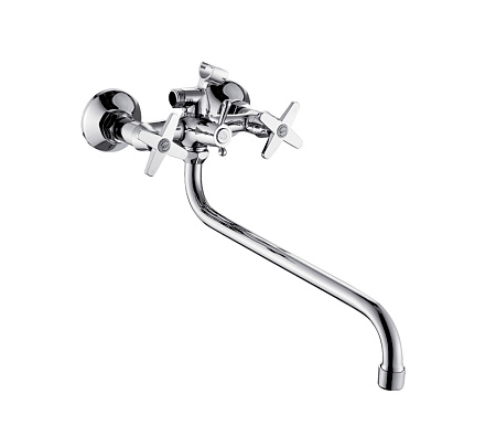 Смеситель д/ванны "Эверест"  В22-069 с 2 ручками *1/10