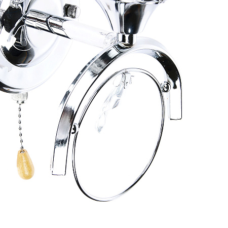 Бра N1916/1W CH E27 1*40Вт ( 270*170*130)  VERNER LIGHTING *1