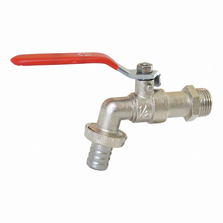 Кран водоразборный рычаг 1/2"(Ø15)  (аналог КЕ058)*1/12/120