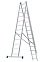 Лестница многофункциональная складная алюм. 3х12ступ.,общ.дл.7,87м,max н.150кгNV1230 1230312 "НВ" *1