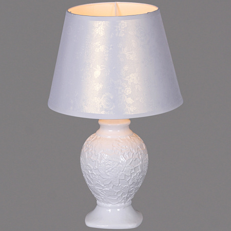 Лампа настольная 01322-0.7-01 Е14 40Вт (керамика+абажур) *1