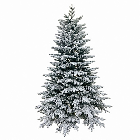 Елка  искусственная пластиковая "Тюменская" заснеженная 1,8м литая *1