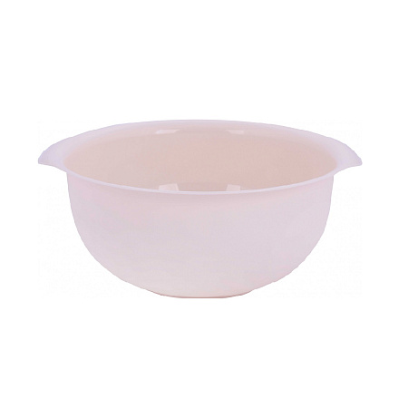 Чаша пластм. 3,0л d235мм выс.105мм "Классик" Бежевый М7669 (ЗПИ "Альтернатива")  *1/25