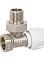 Клапан радиаторный регулирующий угловой 1/2"(Ø15) М/П CTM CARAVH12 *1/15