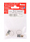 Хомут BROZEX 08-12мм нерж., 1/2"  (2шт) *10