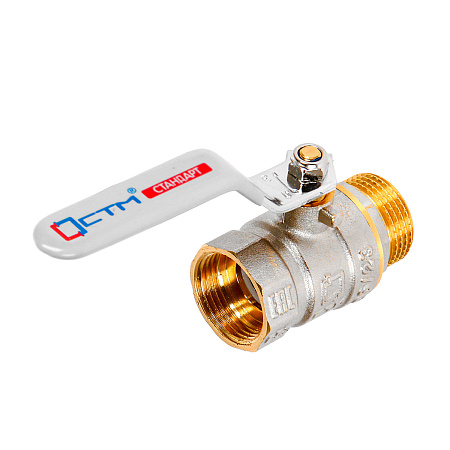 Кран шаровый 3/4" (Ø20) М/П ручка СТМ (СТАНДАРТ) CWFMH034 (аналог ЗФ775) *1/12/96