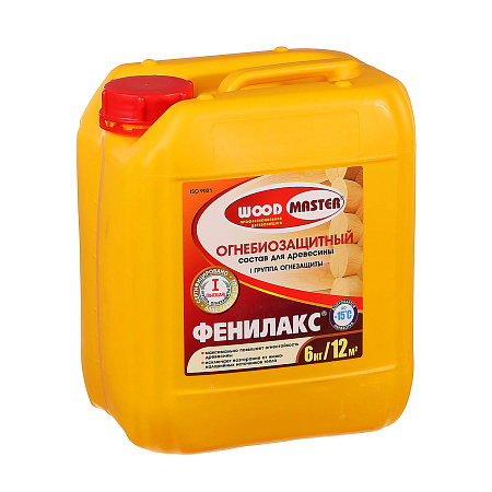 Состав огнебиозащитный 6 кг Фенилакс  WOODMASTER 1-я и 2-я группа *1/128