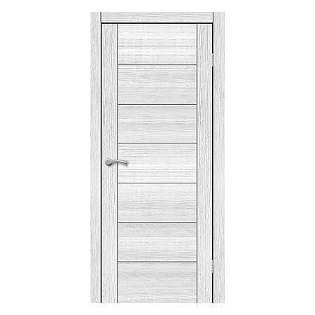 Дверь межкомнатная глухая ESTETICA 201 ПВХ Санторини Белый 800 мм BROZEX-WOOD *1