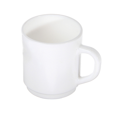 Кружка стекло 290мл "Zelie/Opal" Белый P2556/L6532E/L6532 "Luminarc" *6/36