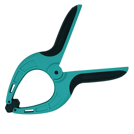 Струбцина клещеобр. дл.205мм STURM пласт. корпус, усиленная пружина, зев.88мм 1078-07-88  *1/50/100