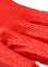 Перчатки ХБ с латекс один облив 13кл 4нит 40гр бел/крас (арт.517Р)   *10/300/600