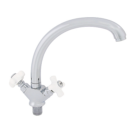 Смеситель для кухни Potato P4963 высокий излив *1/10