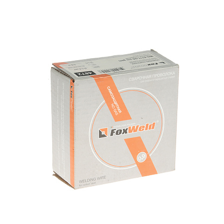 Проволока сварочная порошковая (0,8мм/0,9кг/D100) самозащитная арт.4872 E71T-GS FoxWeld *1/10