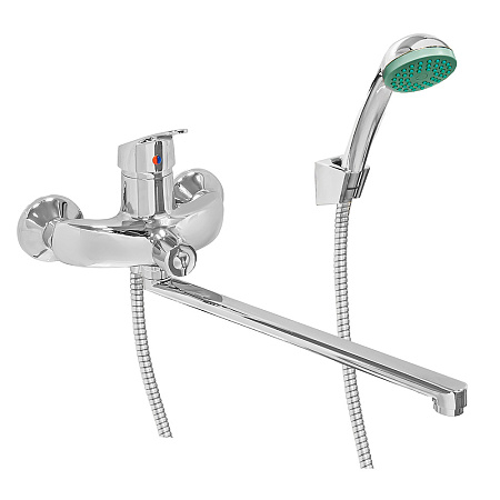 Смеситель д/ванны ROEGEN RC110F однорычажный, 40 мм, со встроенным дивертором *1/10