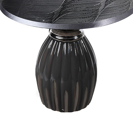 Лампа настольная 01904-0.7-01 GY SL Е14 40Вт (керамика+абажур) *1/24