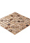 Мозаика METAL CREAM (300*300*4мм) Glass/Copper (22 шт/уп) 2 кв.м/кор*22