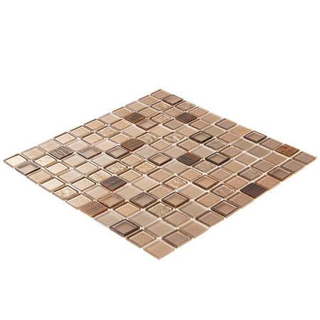 Мозаика METAL CREAM (300*300*4мм) Glass/Copper (22 шт/уп) 2 кв.м/кор*22