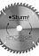 Диск пильный 185*20,0мм 48 зубьев по дереву (9020-185-20-48Т) Sturm *1/50
