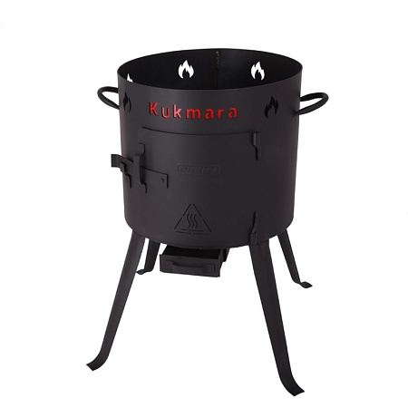 Учаг (Печь) для казана  9,0л с d верха 374мм, выс.630мм, толщ.мет.2мм, вес 12,7кг ук03 ("Kukmara")*1