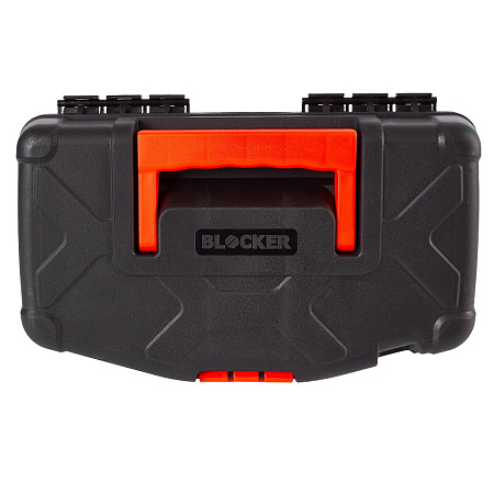 Ящик д/инструмента пластм. "Blocker Master 12" черный/оранжевый BR6001ЧРОР *1/18