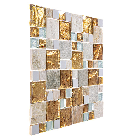 Мозаика LAT 65 (300*300*8мм) Glass/Stone (11 шт/уп) 1 кв.м/кор * 11