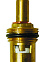 Кран-букса кер. 1/2" 1291 24 шлица резьба под крест RZ-CB-30 *10*