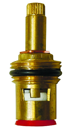 Кран-букса кер. 1/2" 1291 24 шлица резьба под крест RZ-CB-30 *10*