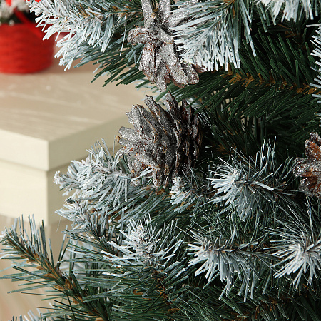 Елка  искусственная "Элитная" серебро 1,8м *1/12