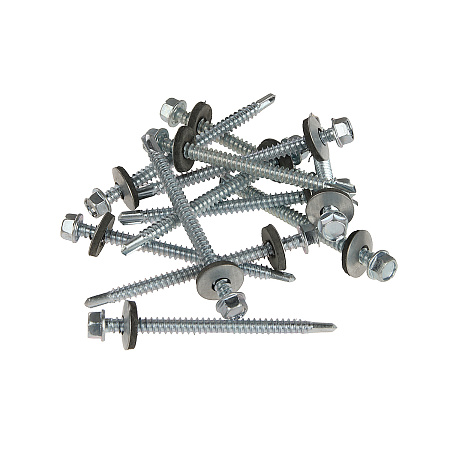 Саморезы кровельные BROZEX ВЕДРО 5,5*76  (70шт) *6