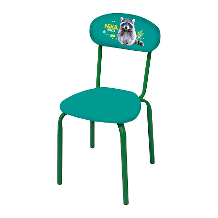 Стульчик детский с мягк. сид. выс.34см, каркас- металл.труба СТУ6 ("Ника" Ижевск) *1/4