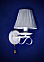 Бра N1439/1W WG E27 1*40Вт (250*200*160)  VERNER LIGHTING *1