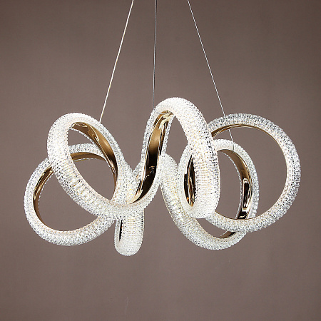 Люстра 9232/140W Gold  530 мм 3 реж., пульт S=20м2  VERNER LIGHTING *1