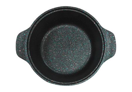 Кастрюля алюмин. антипригарная "Kukmara" "Granit Ultra INDUCTION" blue 4,0л Стекл.кр. кгги43а *1/3