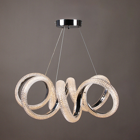 Люстра 9232/140W Chrome  530 мм 3 реж., пульт S=20м2  VERNER LIGHTING *1