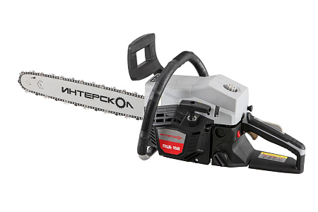 Пила цепная бензиновая 2Т 3,2л.с 58см3 шина45см цепь72зв.шаг0,325"паз1,5мм ПЦБ 158 ИНТЕРСКОЛ *1/2