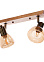 Светильник настенный (спот) N5104/2 AB+WOOD Е14 2*40W   VERNER LIGHTING *1
