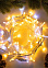 Гирлянда Нить 10м 100LED теплый белый мерцание каучук IP65 PRO белая нить 220V IP65 9891182 *1/20