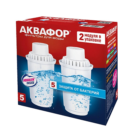 Картридж Аквафор В-100-5  универсальный (упак. 2 шт.) арт.ИО3466 *1/20