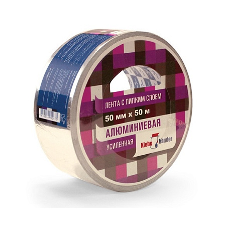 Лента клейкая Алюминиевая 50мм х 50м TAK504T "Klebebender" *1/36
