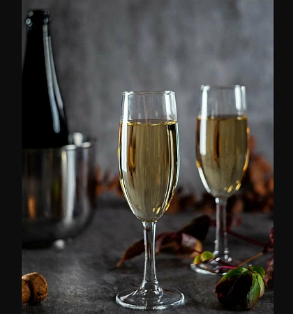 Бокал стекло "Бистро" 190мл для шампанского 44419SLB "Pasabahce" *12