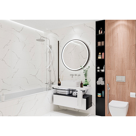Плитка настенная Arto белая 01 250*600*9 10100001338 Global tile *1,2 / 57,6