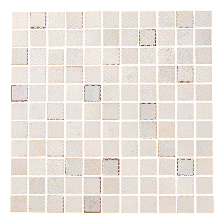 Мозаика METAL CREAM (300*300*4мм) Glass/Copper (22 шт/уп) 2 кв.м/кор*22