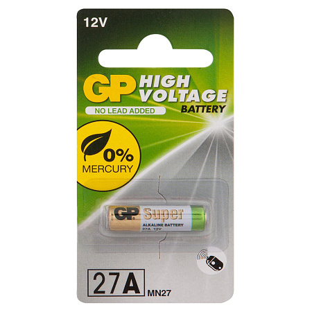 Элемент питания 27A GP 12V 27AFRA-2C1  *1/10