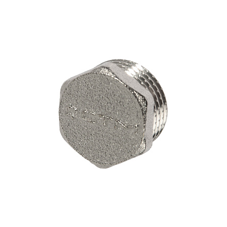 Заглушка 1/2"(Ø15) наружная резьба CTM CRCM0012 *10/450