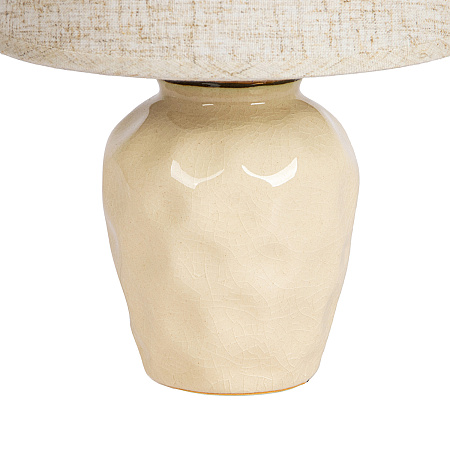 Лампа настольная 16004-0.7-01J1 Е14 40Вт (керамика+абажур) *1/36